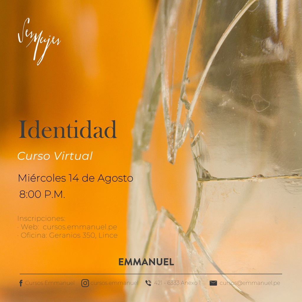 Curso virtual : Identidad de la Mujer