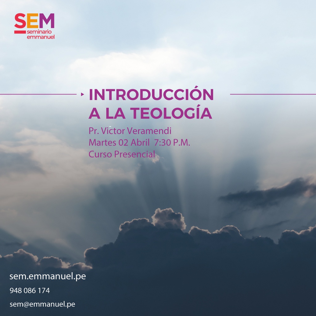 SEM: Introducción a la Teología
