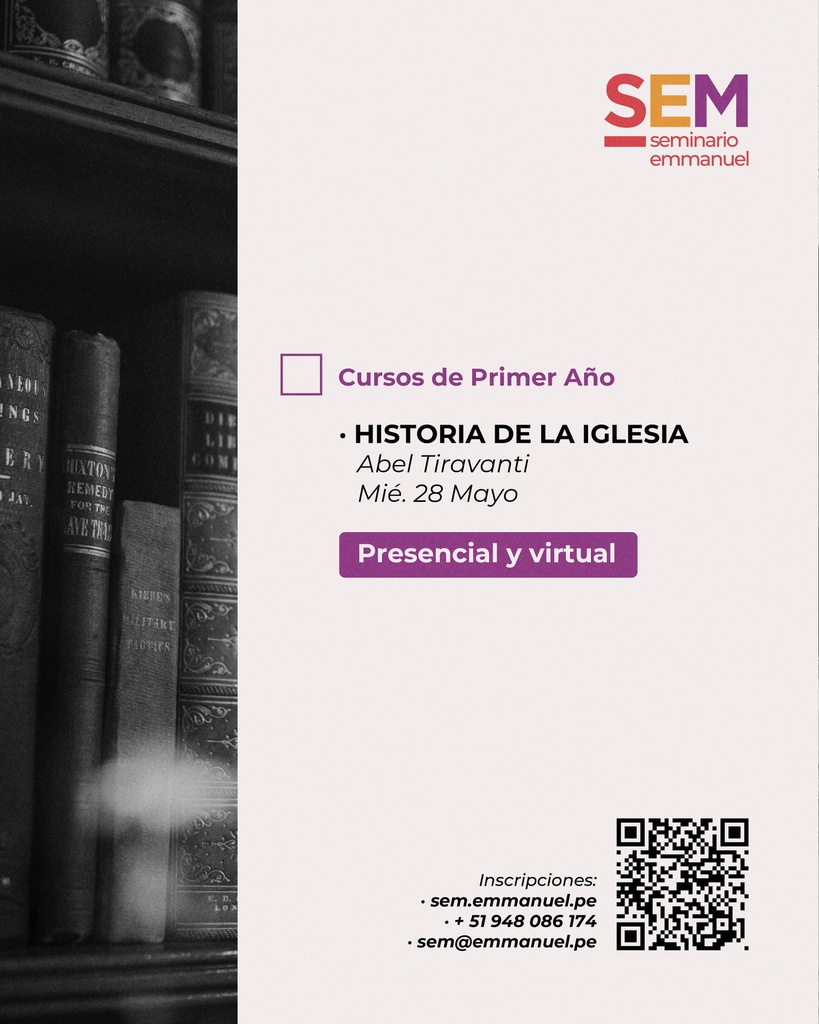 SEM: HISTORIA DE LA IGLESIA 1