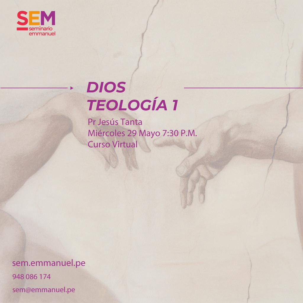 SEM: DIOS - TEOLOGÍA 1