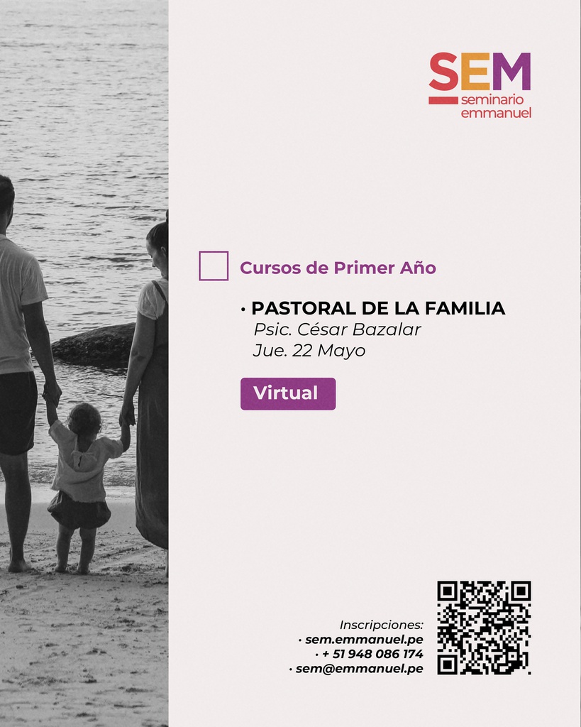 SEM: PASTORAL DE LA FAMILIA