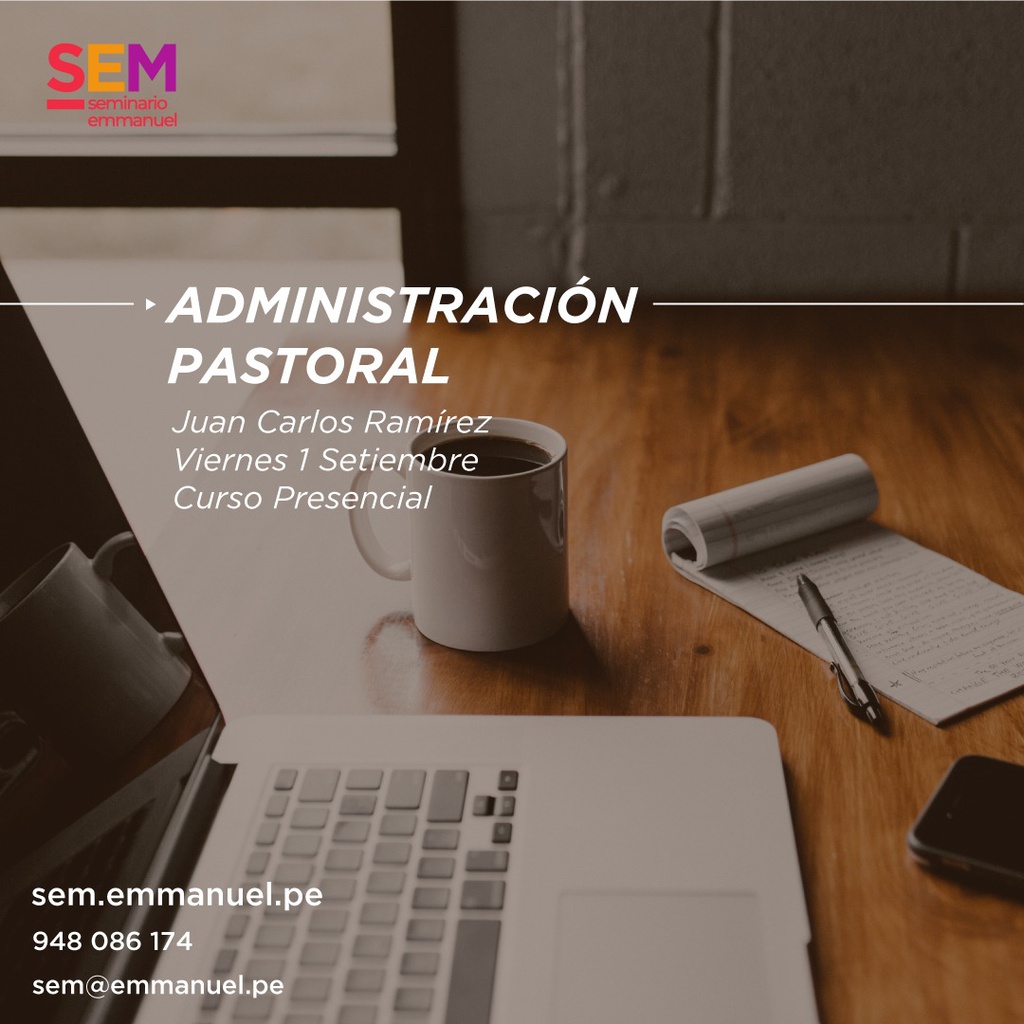 SEM: ADMINISTRACIÓN PASTORAL