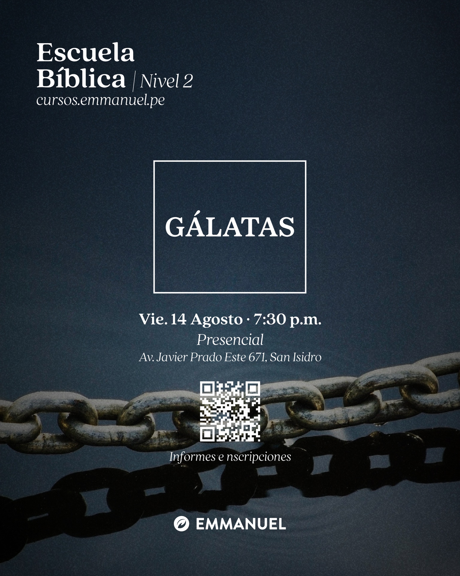 N2 - GÁLATAS - 14 de Agosto - San isidro