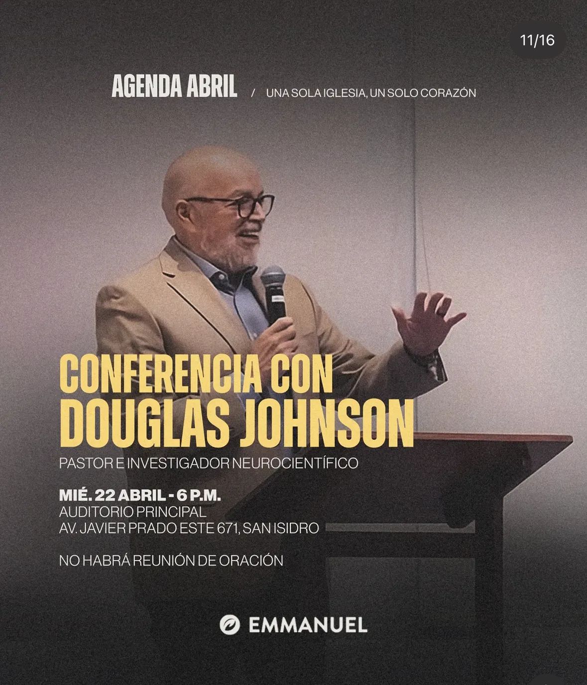 Capacitación con el Dr. Douglas Johnson