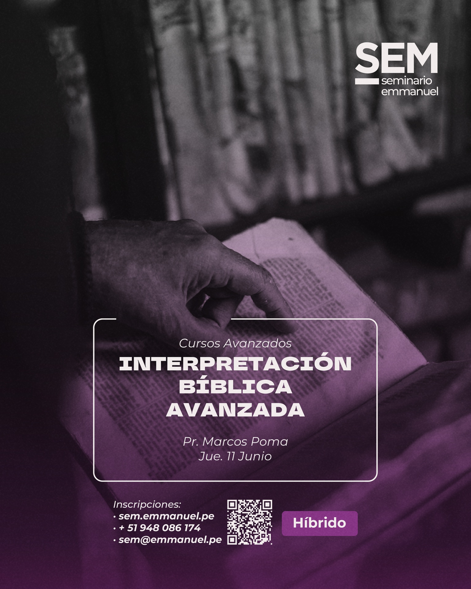 SEM: INTERPRETACIÓN BÍBLICA AVANZADA