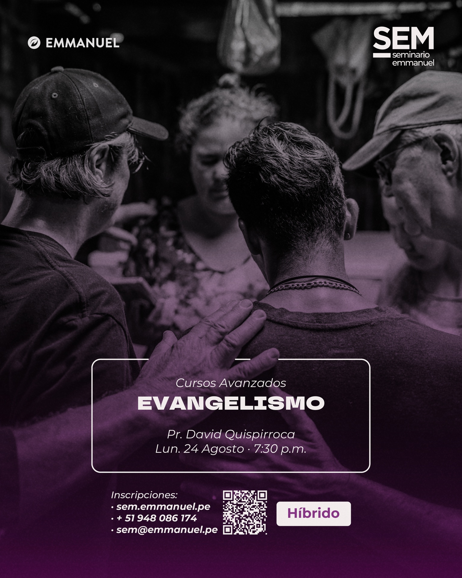 SEM: EVANGELISMO - LUNES 24 DE AGOSTO