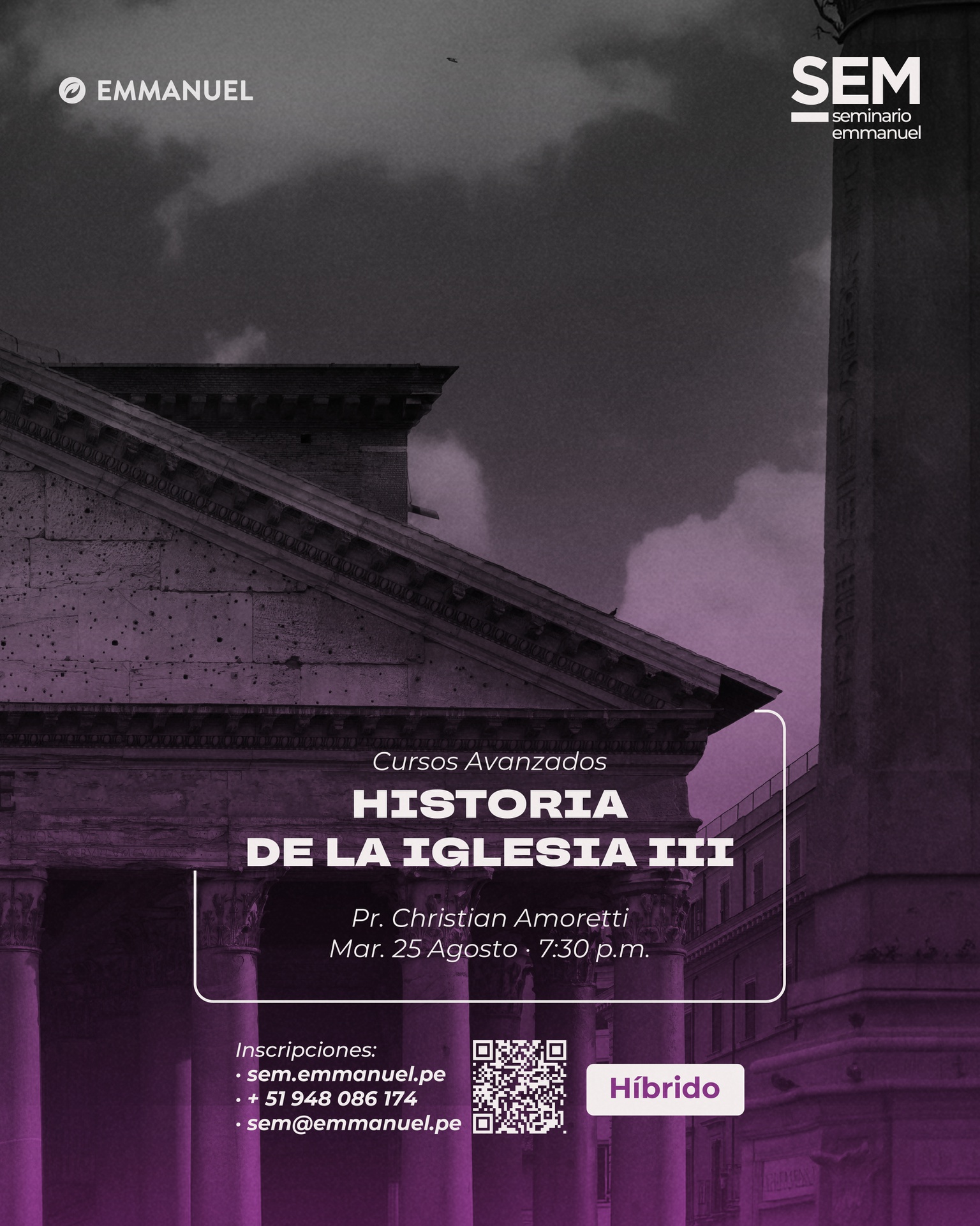 SEM: HISTORIA DE LA IGLESIA 3