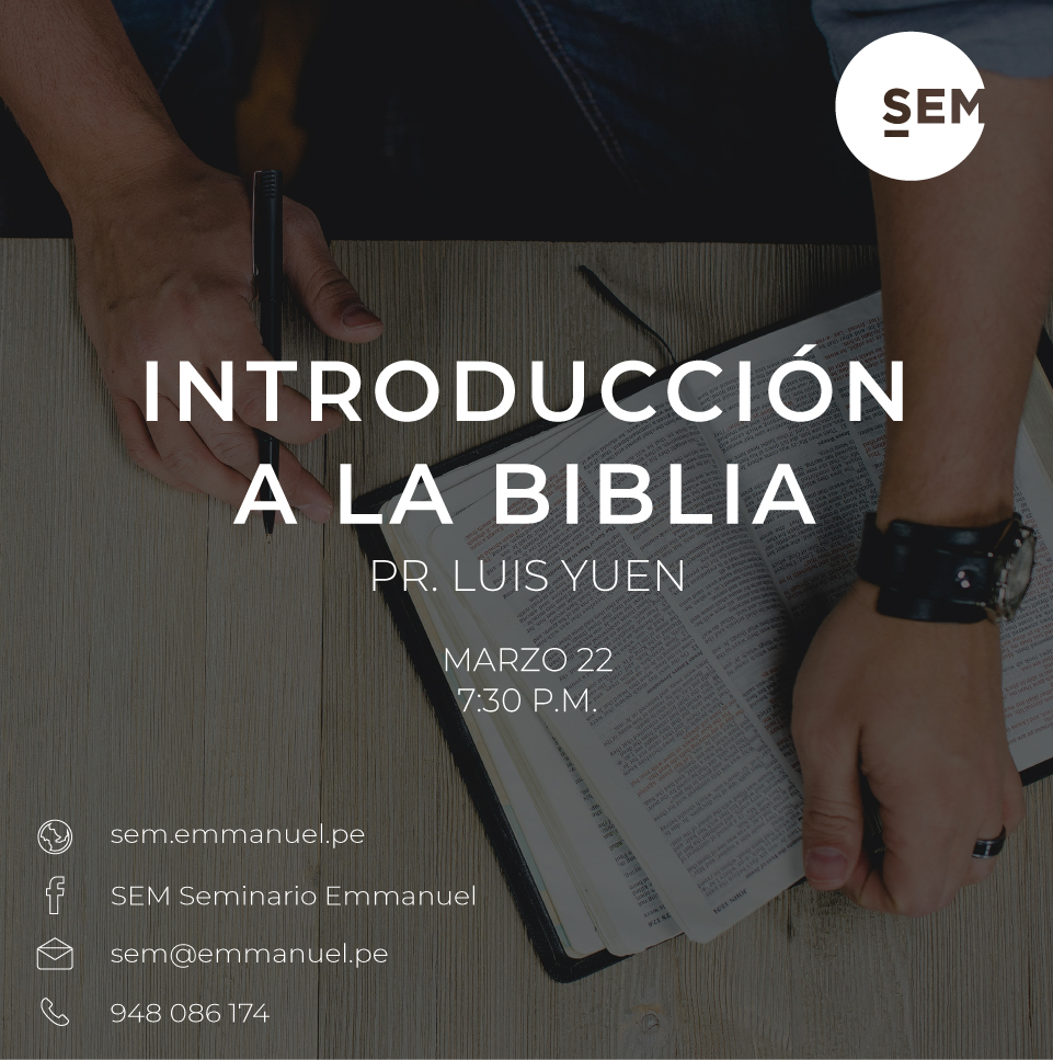 Introducción a la Biblia