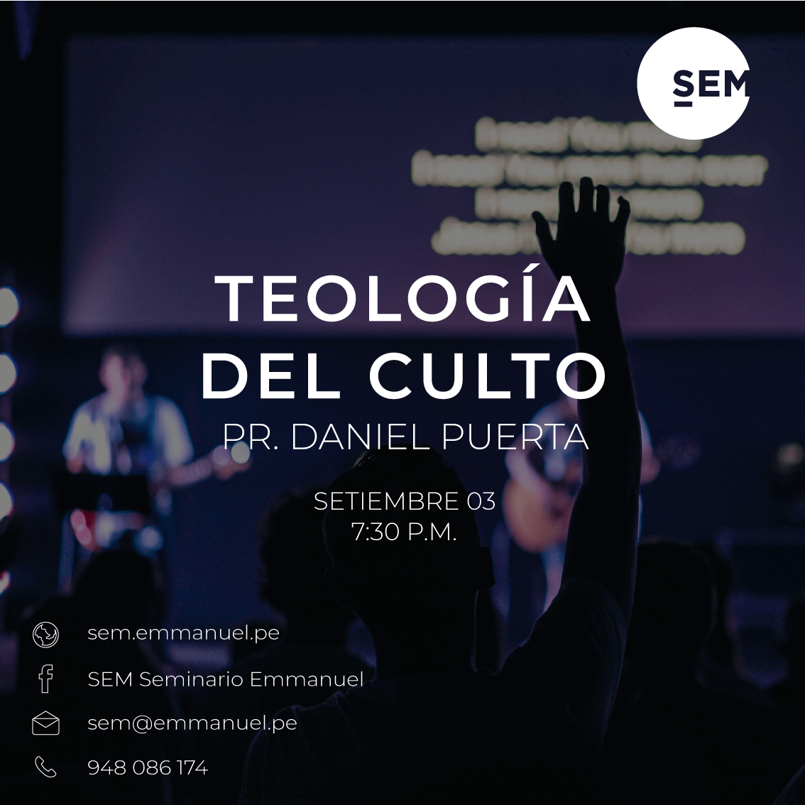 SEM: TEOLOGÍA DEL CULTO