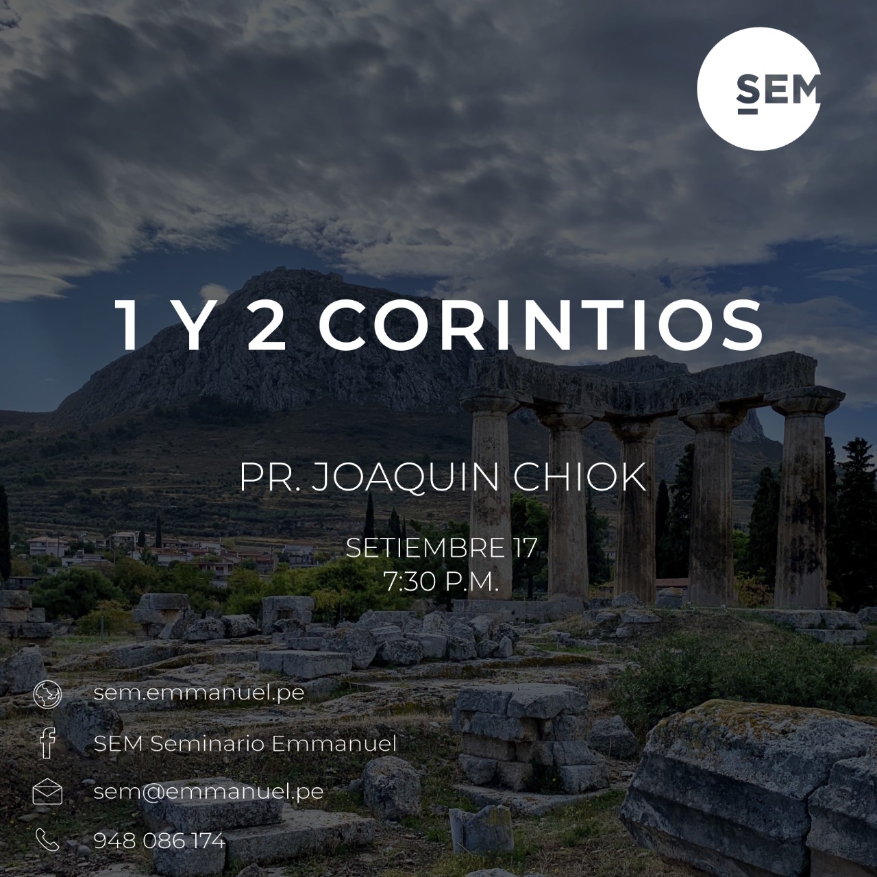 SEM: 1 Y 2 CORINTIOS