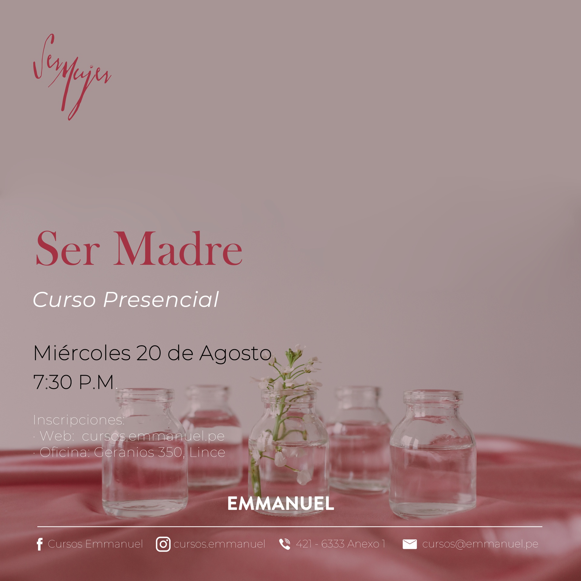 SER MADRE - PRESENCIAL - 20/08/2025