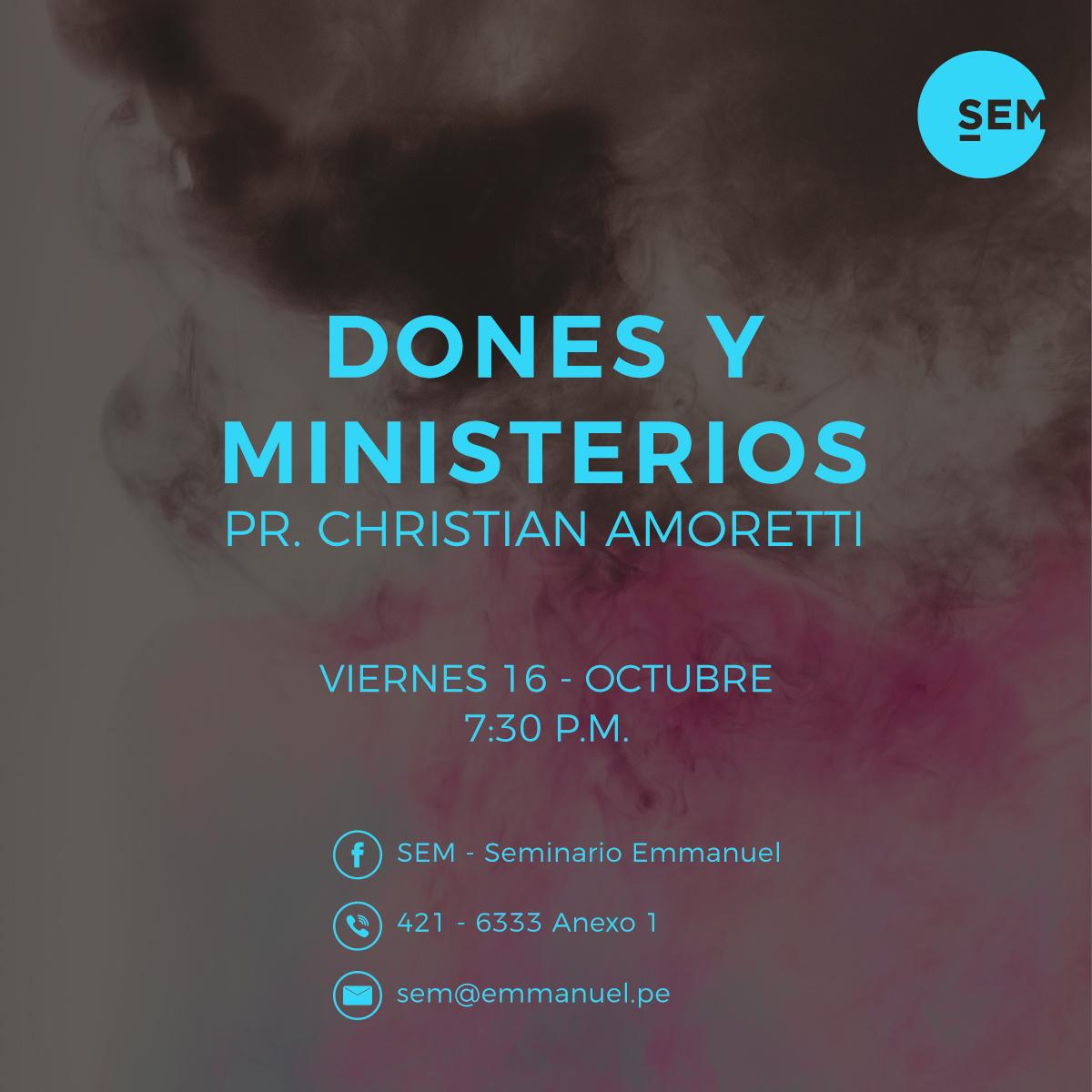 Dones y Ministerios